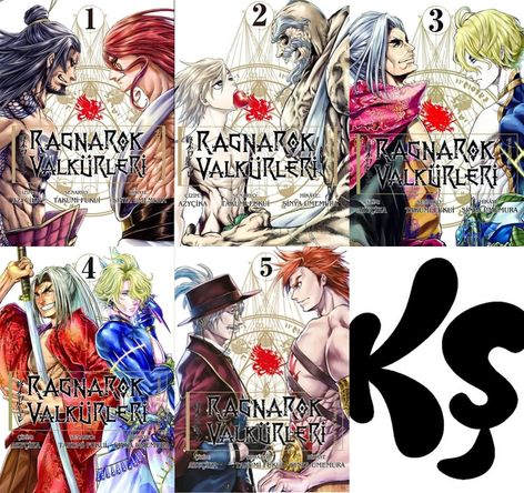 Ragnarok Valkürleri SET (5 Kitap) | Komikşeyler - Özel Ürünler | Takeo Ono |  |  |  |  | 2974021400164