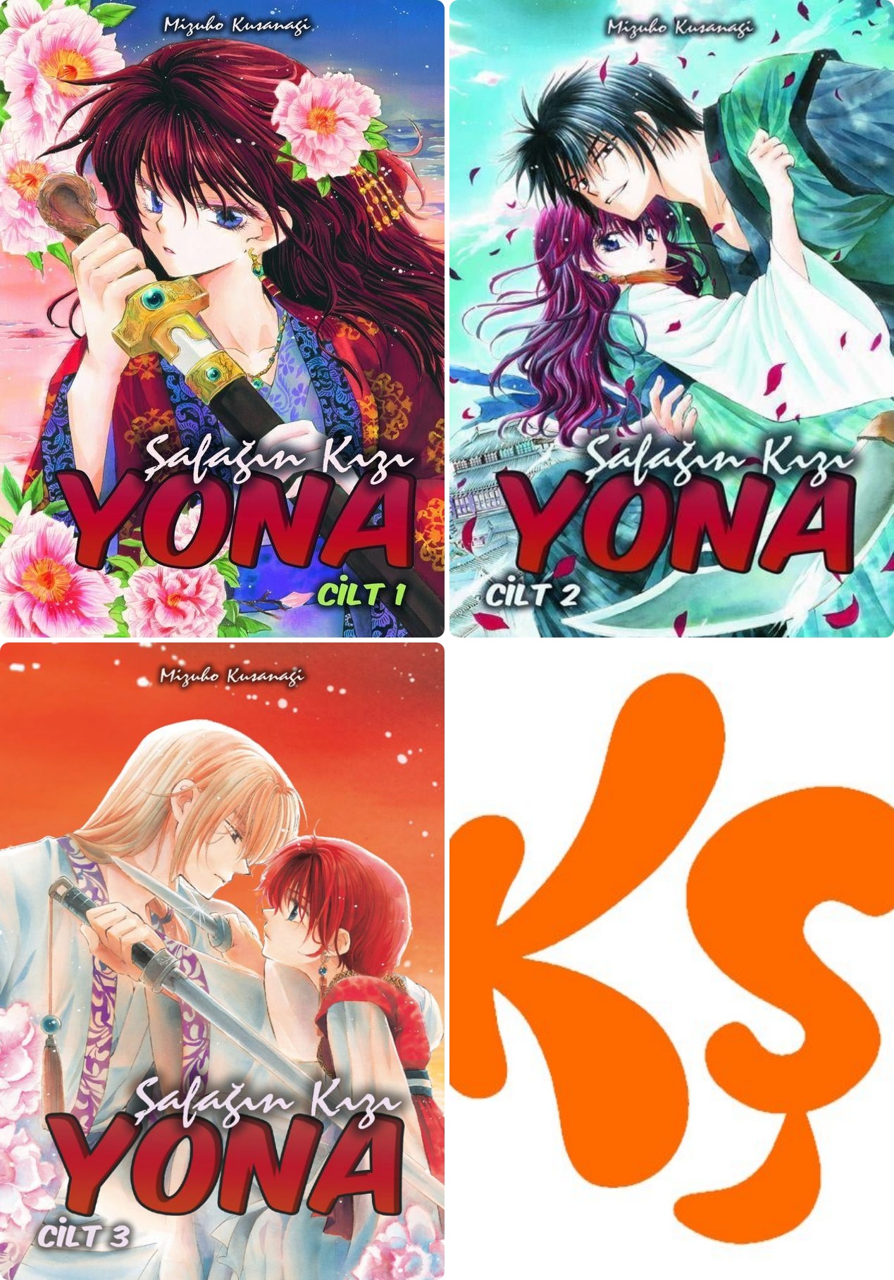 Şafağın Kızı Yona SET (3 Kitap)