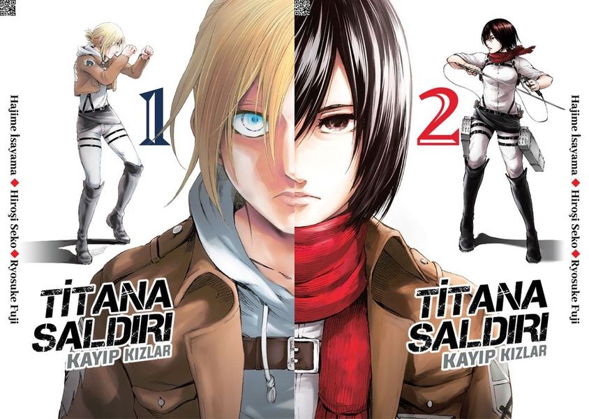Titana Saldırı - Kayıp Kızlar SET (2 Kitap) | Komikşeyler - Özel Ürünler | Hajime İsayama | Ryosuke Fuji | Hiroşi Seko |  |  | 2541564846294