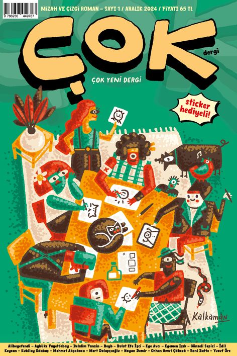 Çok Dergi 01 - Çok Yeni Dergi - Aralık 2024
