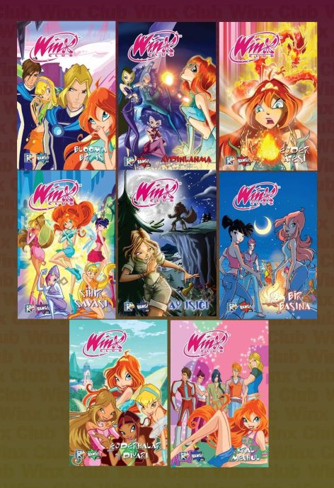 Alternative view of Winx Club 9-16 set (maske, poster, ayraç hediyeli)