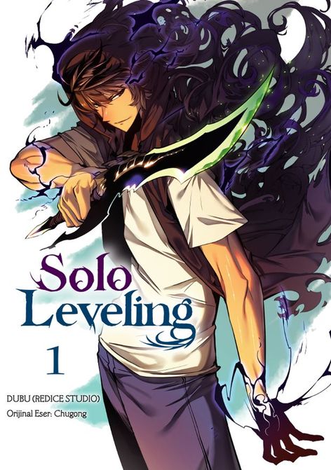 Solo Leveling Webtoon Cilt 1 (2. Hamur - Ana Kapak)