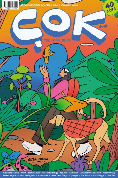 Çok Dergi 03 - Doğal Dergi - Mayıs 2025 | Komikşeyler Yayıncılık - Süreli Yayınlar | Kolektif | | | | | 9786255607102