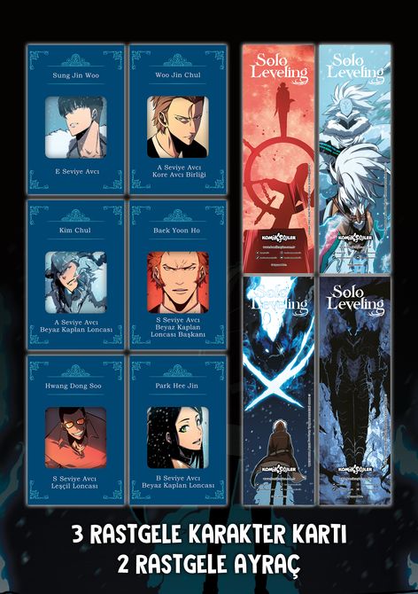 Alternative view of Solo Leveling Webtoon Cilt 4 SET (2 Kitap Ana Kapak + Varyant Kapak)