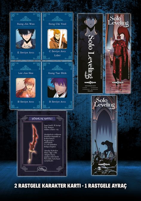 Alternative view of Solo Leveling Webtoon Cilt 3 (2. Hamur - Ana Kapak)