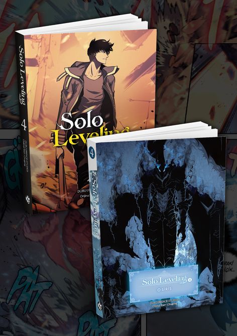 Solo Leveling Webtoon Cilt 4 SET (2 Kitap Ana Kapak + Varyant Kapak)