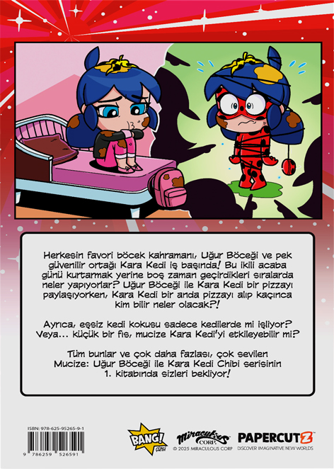 Alternative view of Mucize: Uğur Böceği ile Karakedi Chibi 1. Kitap