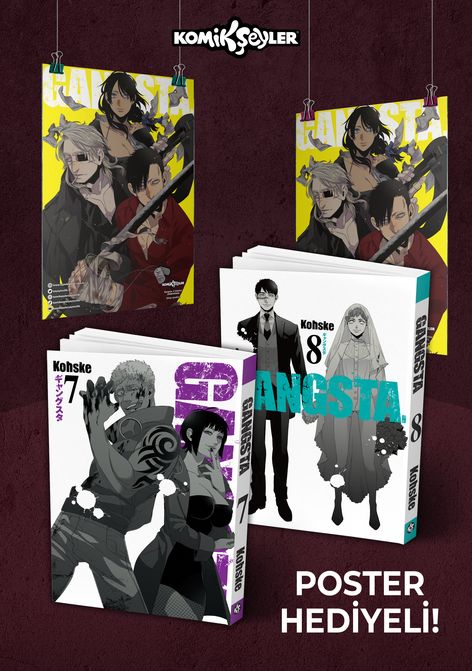 Gangsta 7-8 SET (2 Kitap - Poster Hediyeli)