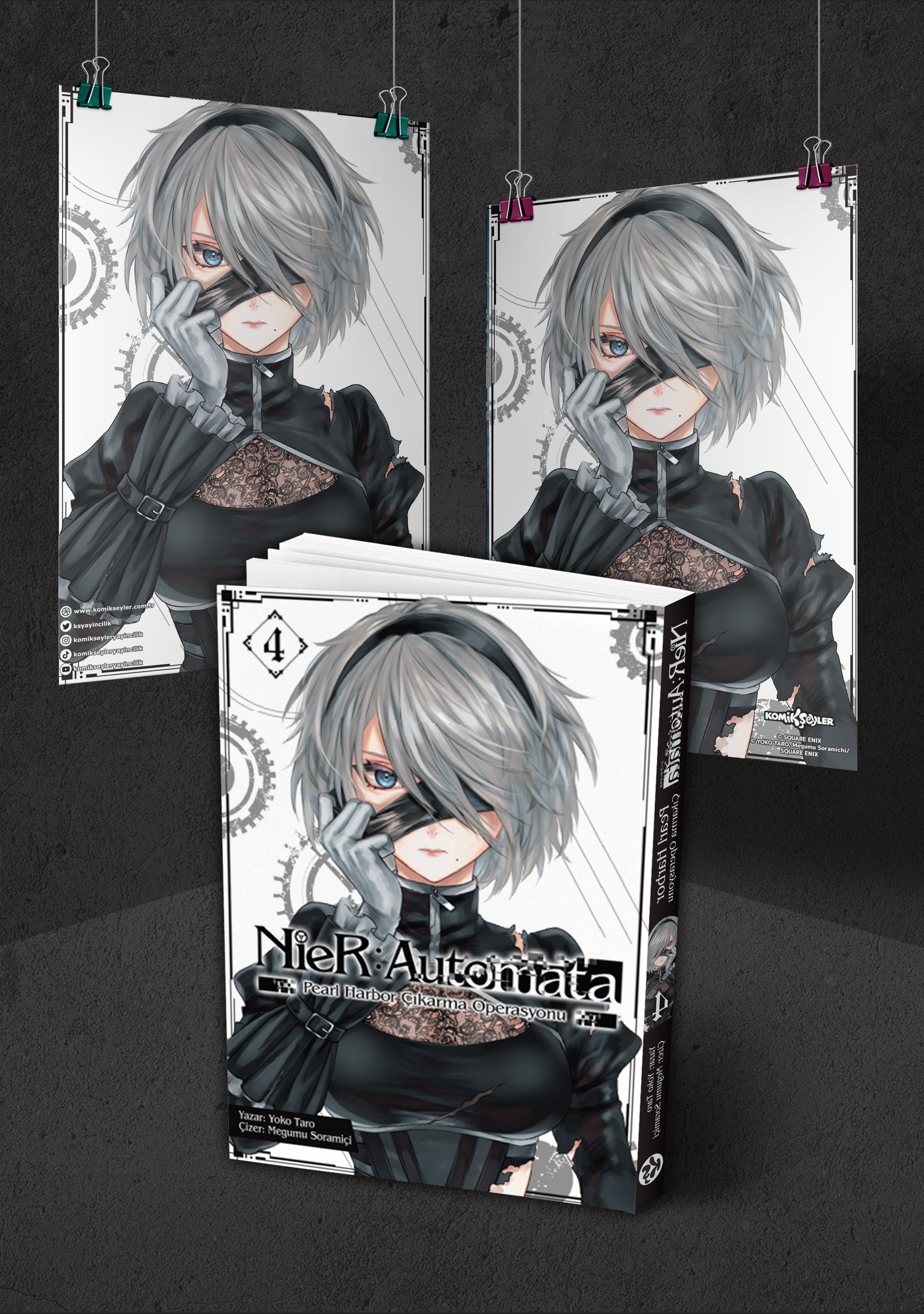 Alternative view of NieR: Automata Cilt 4 - Pearl Harbor Çıkarma Operasyonu (Poster)