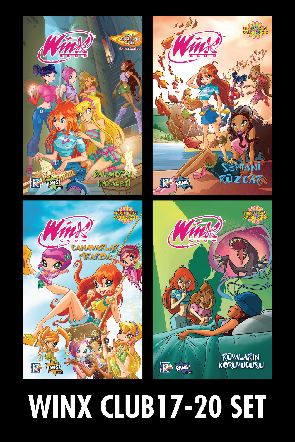 Winx Club 17-20 set (Sürpriz ayraç hediyeli)