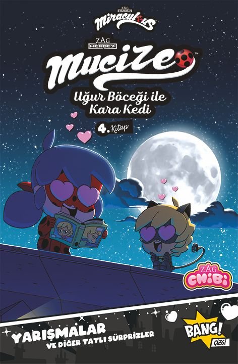 Mucize: Uğur Böceği ile Kara Kedi Chibi 4. Kitap