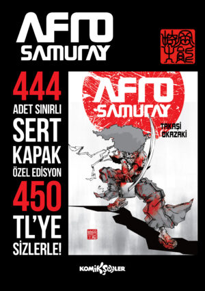 Afro Samuray (444 Adet Limitli Sert Kapak)