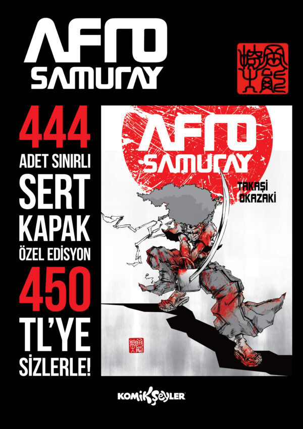 Afro Samuray (444 Adet Limitli Sert Kapak)
