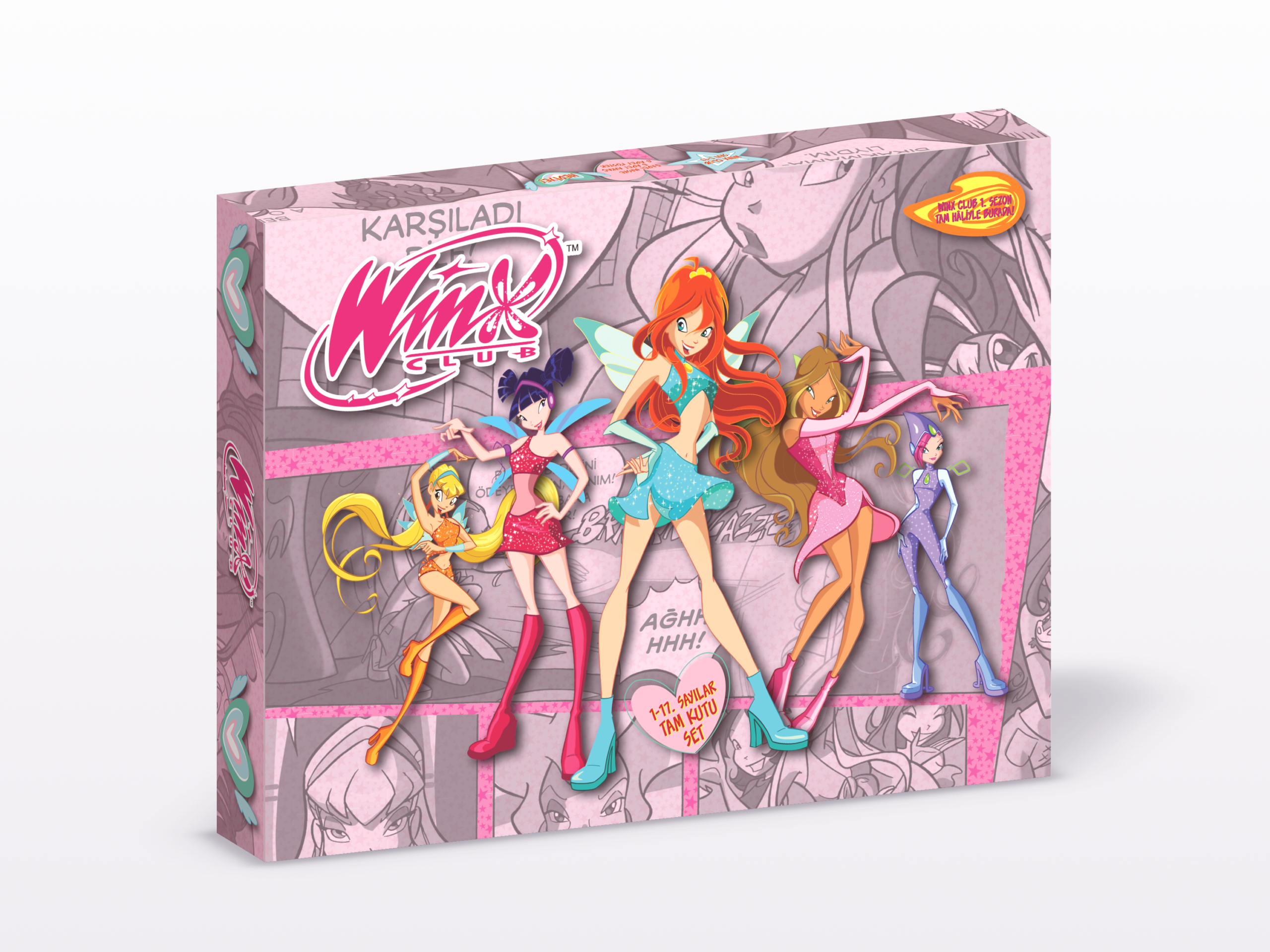 Winx Club: 1. Sezon Kutulu Set (17 sayı)